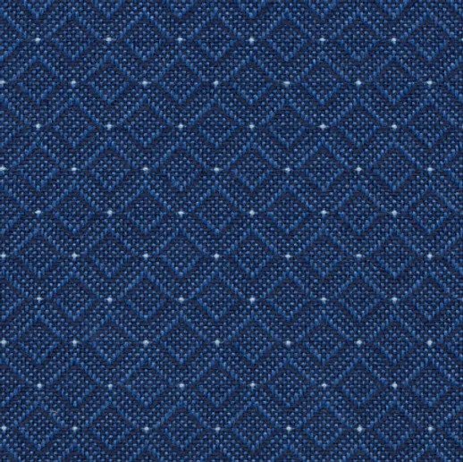 Icon Blue Pew Upholstery Fabric from Woods Church Interiors