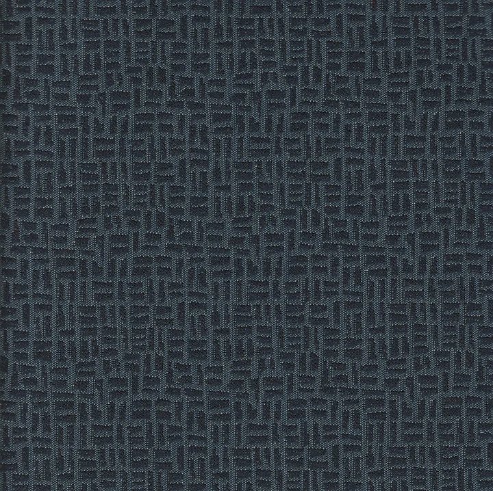 Cobblestone Tartan Blue Travel Pew Upholstery fabric from Woods Church