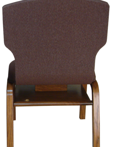 Rear view of Comfort Flex Chair from Woods Church Interiors