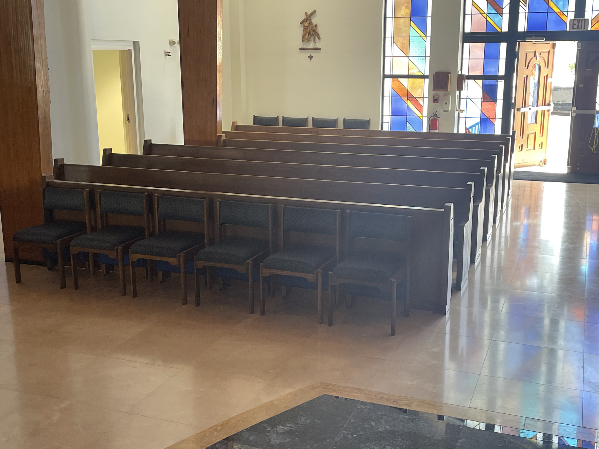 Pew Refinish Siesta Key, Florida - Church Furniture | Pews, Chairs ...