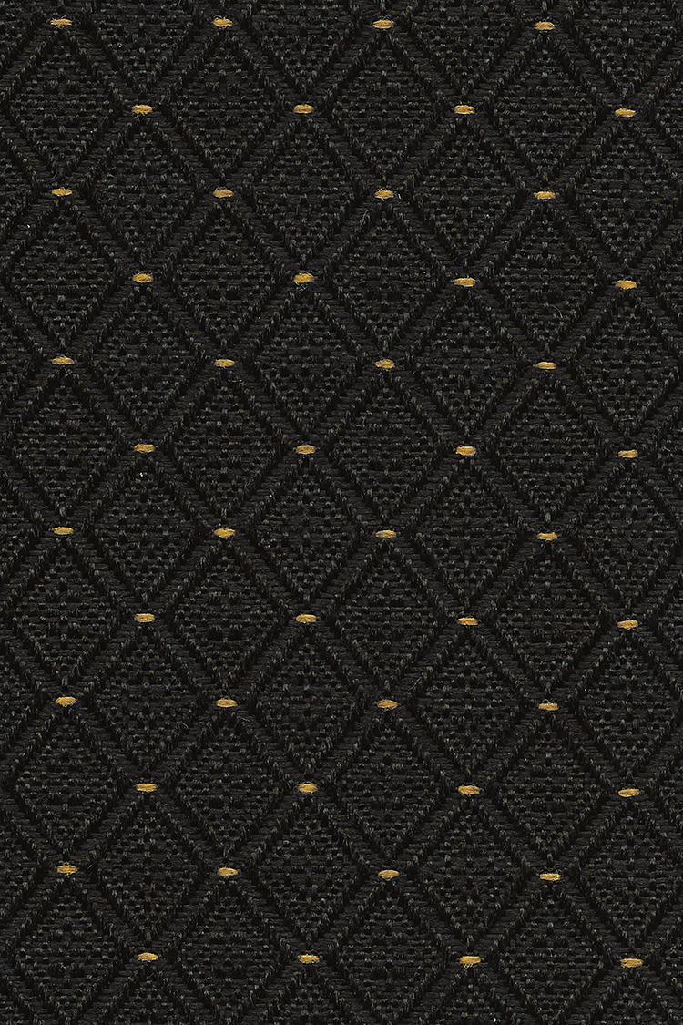 Jetta Black Travel Pew Upholstery fabric from Woods Church