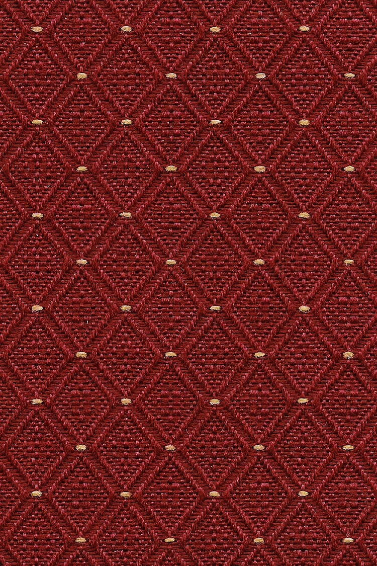 Jetta Rosewood Travel Pew Upholstery fabric from Woods Church