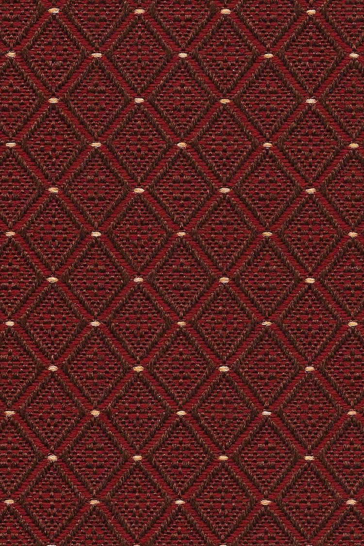 Jetta Zinfandel Travel Pew Upholstery fabric from Woods Church