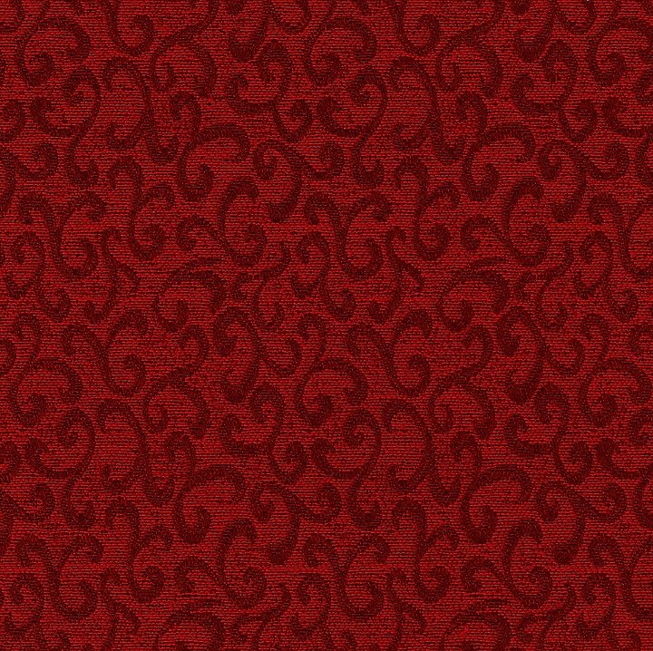 Lancaster Ruby Pew Upholstery fabric from Woods Church Interiors