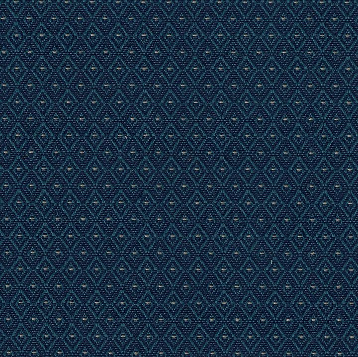 Marquis Dusky Blue Pew Upholstery fabric from Woods Church Interiors