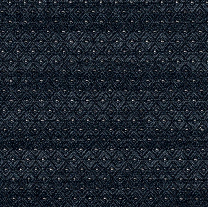 Marquis Navy Pew Upholstery fabric from Woods Church Interiors