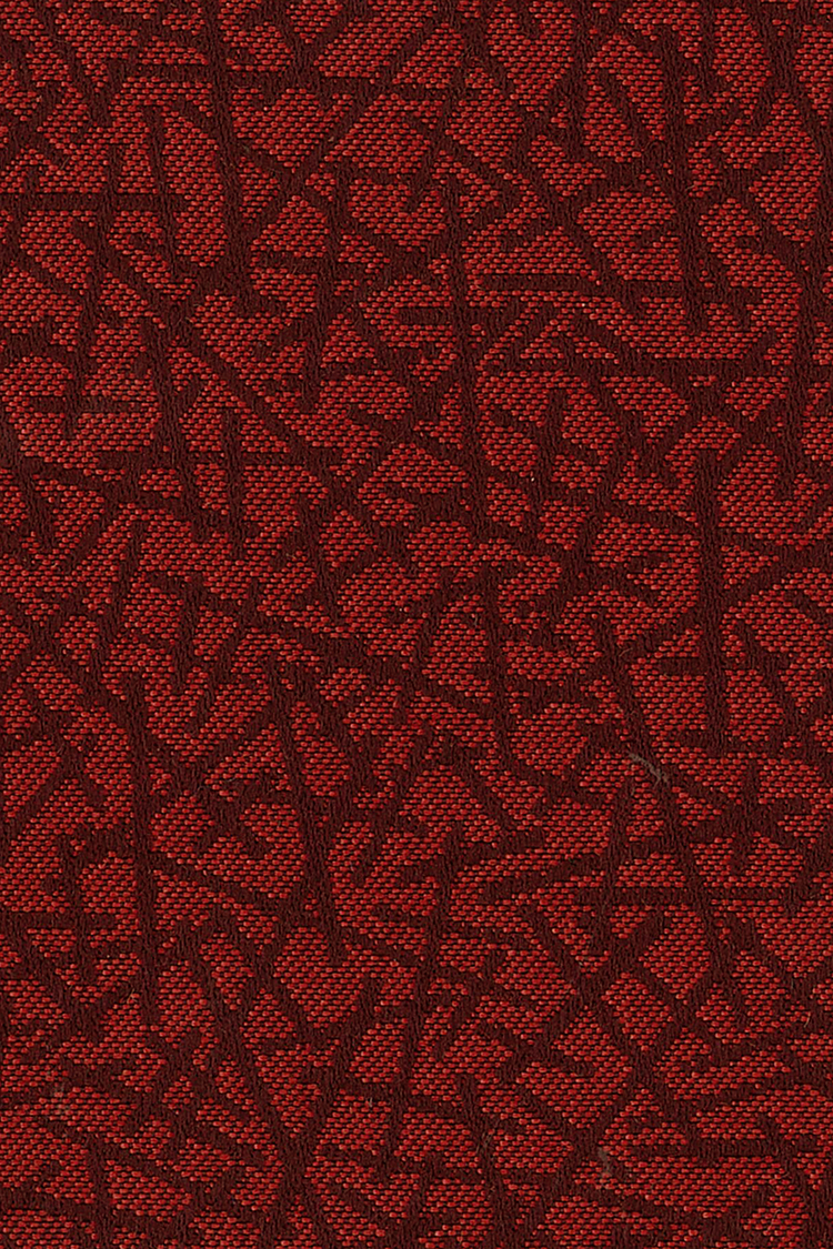 Pick Up Sticks Red Robin Travel Pew Upholstery fabric from Woods Church Interiors