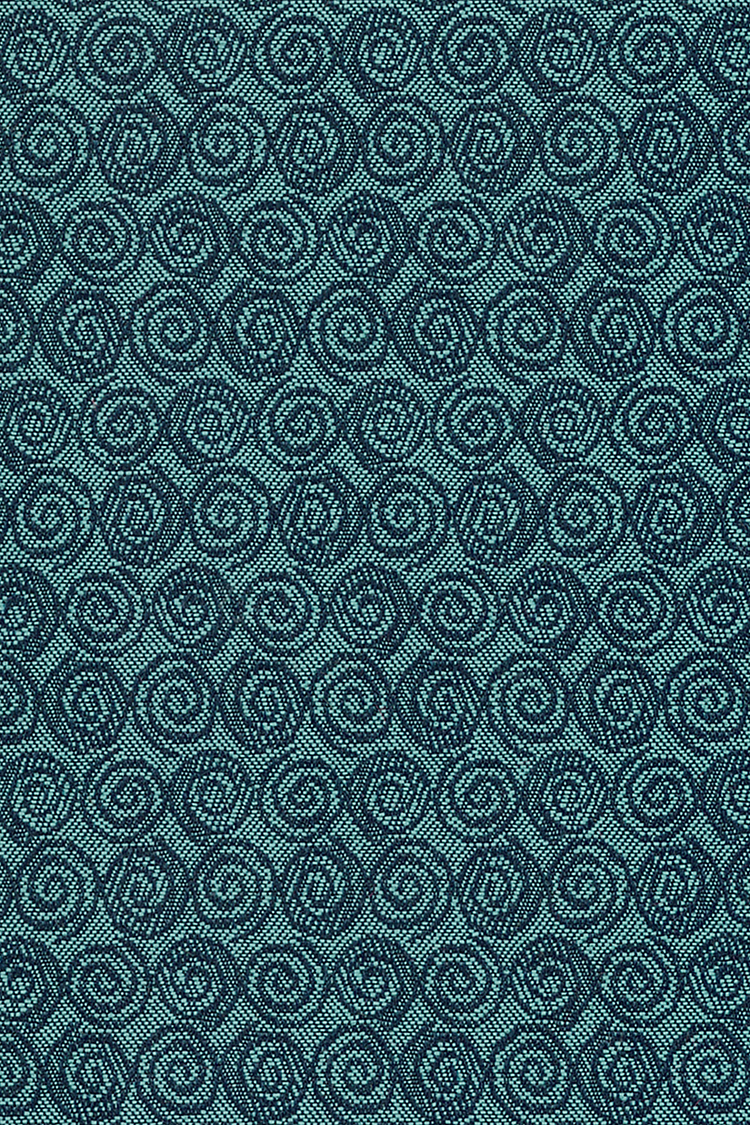 Whirligig Tahoe Blue Travel Pew Upholstery fabric from Woods Church