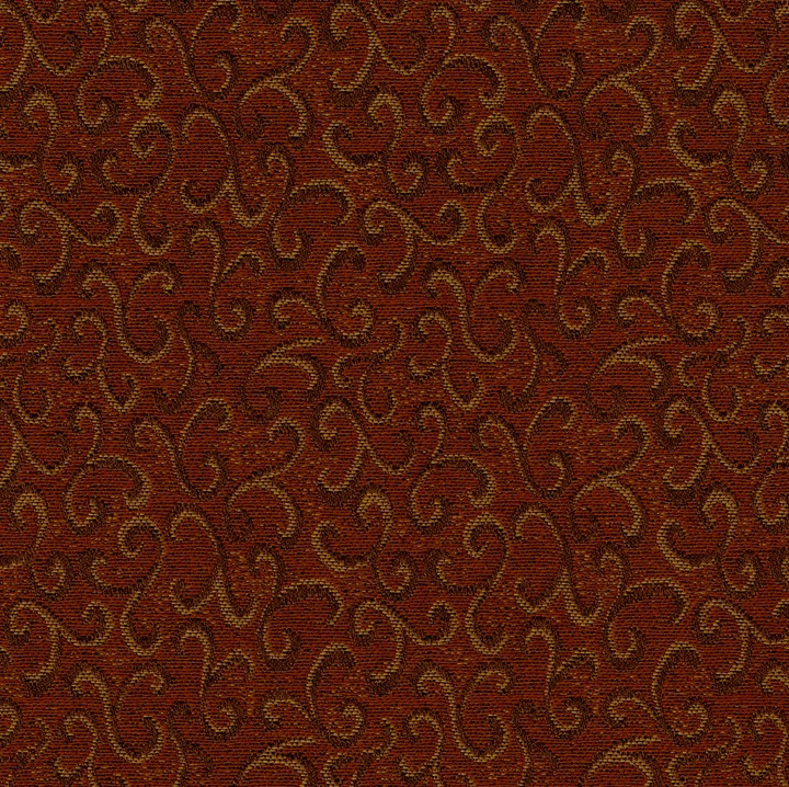 Lancaster Rust Pew Upholstery fabric from Woods Church Interiors