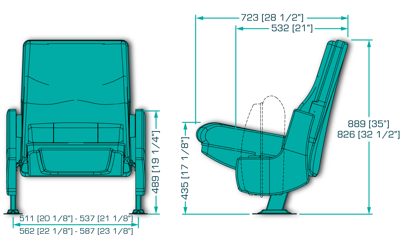 Convention Pew Theater Seat - Church Furniture | Pews, Chairs, Theater ...